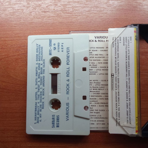 Audio tape Rock n Roll Forever various used, 1980s 1990s