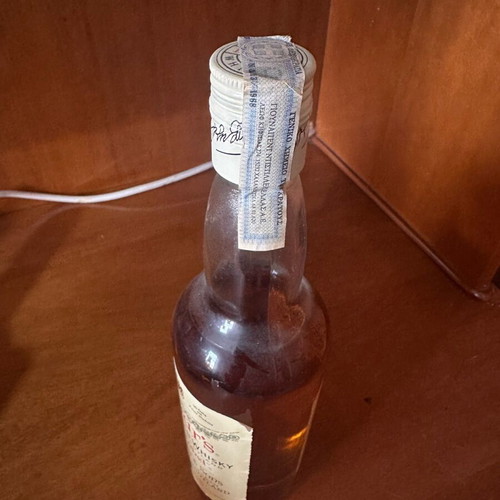 Vintage alcoholic drinks from 1968 like new, rare collectible bottles