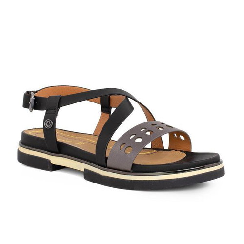 Wrangler Toledo Harvey sandals flat platform black size 40 like new