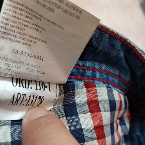 Dsquared2 denim shorts large new, blue