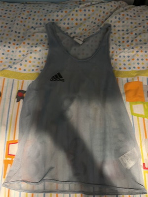Adidas tank top size XS like new, grey