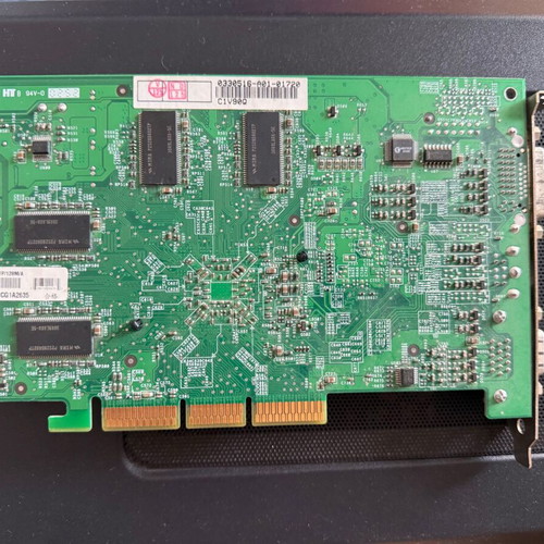 Asus Nvidia GeForce 4 MX440-8X (V9180) 128mb video card GPU with artifacts, defective