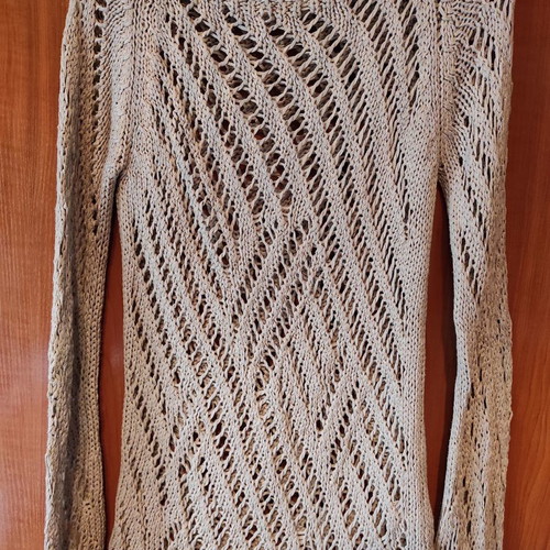 Zara summer sweater used, size M, brown