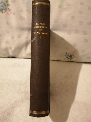 Paul Verlaine Oeuvres Complete Tome Troisieme book like new