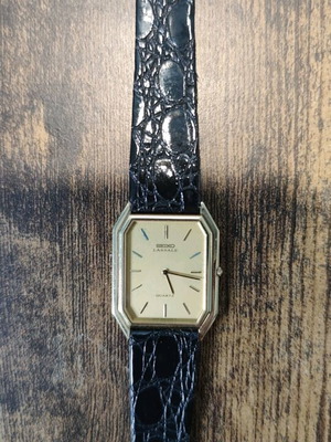 Seiko Lassale vintage ανδρικό ρολόι like new με το αυθεντικό λουράκι και κουτί