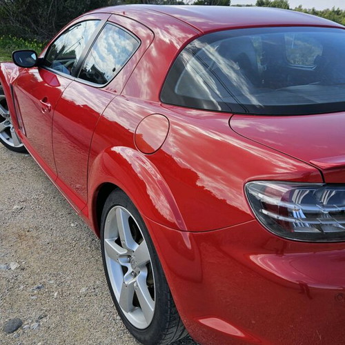Mazda RX-8 2005 used, red coupe, manual transmission