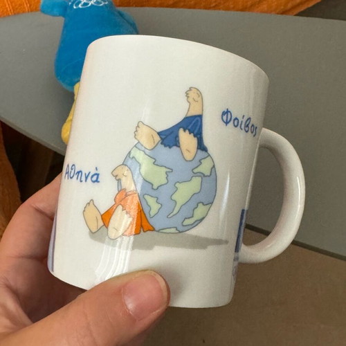 Athens 2004 mugs like new, authentic collectible