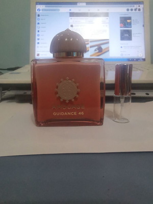 Guidance 46 Amouage perfume tester 5 ml like new, authentic refill