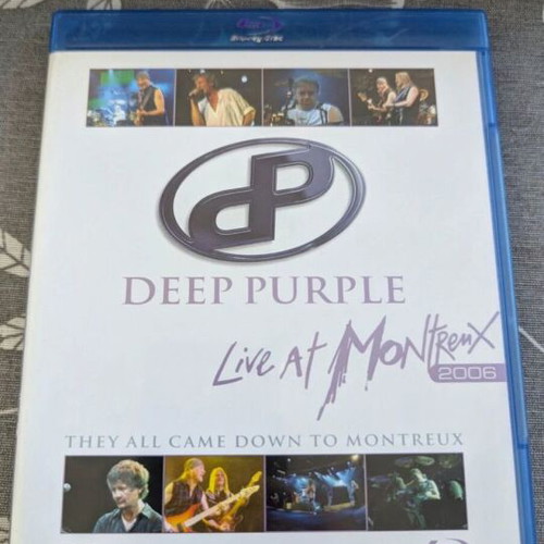 Deep Purple Live at Montreux 2006 Blu-ray like new, metal