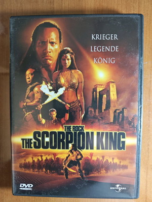 The Scorpion King DVD σαν καινούργιο, δράσης και περιπέτειας