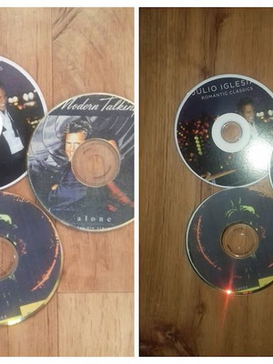Vintage CDs used, pack of 3, pop