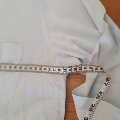 Emporio Armani light blue men's shirt like new, size L