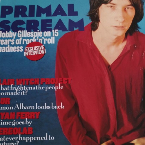Uncut magazine issue 30 used, Primal Scream 1999