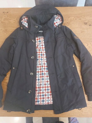 Zimtstern women's jacket used, size S, black multicolor