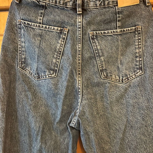 Jean wide leg Mango like new, size M 38 10, blue