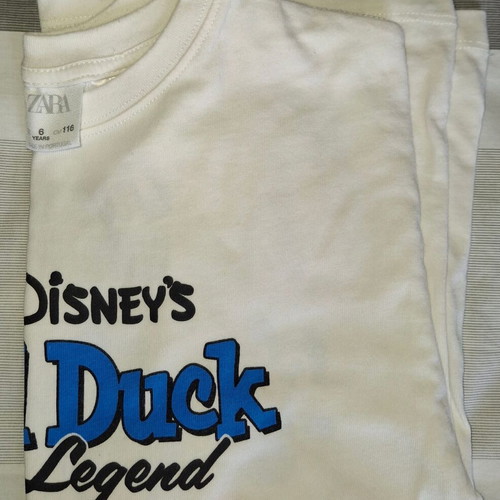 Donald Duck Disney T-shirt Zara Kids size 116cm 6 years like new