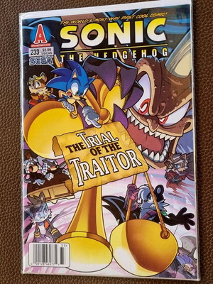 Sonic The Hedgehog Comic Book τεύχος 233 Μάρτιος 2012 καινούργιο