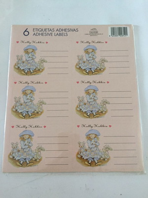 Collectible adhesive labels new
