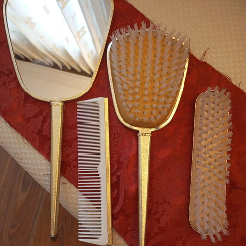 Vintage grooming set 4 pieces, like new, England 50-60s