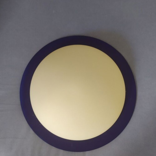 Glass ceiling light from Italy 40 cm diameter like new