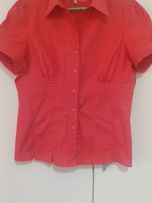 Sprider women's blouse like new, red and pink, size L