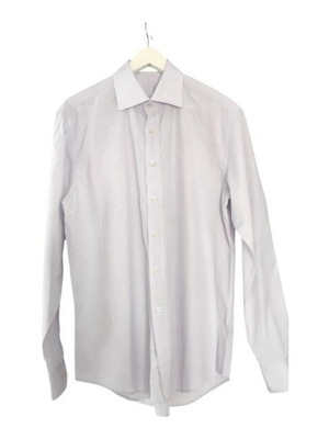 Prince Oliver men's shirt XL like new, fine purple check cotton