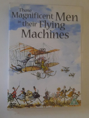 Those Magnificent Men in Their Flying Machines DVD like new, 1965 film