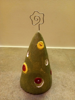 Christmas candle holder new decoration