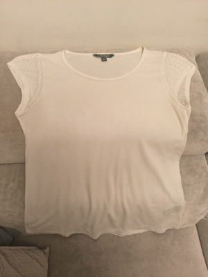 Γυναικείο T-shirt Ralph Lauren μεταχειρισμένο, μέγεθος M, άσπρο