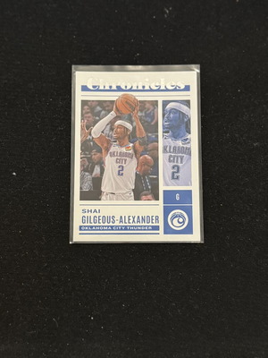 2022-23 Panini Chronicles Shai Gilgeous-Alexander card like new