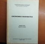 Economic Mathematics book