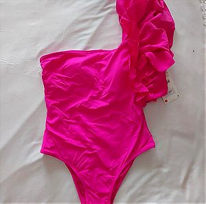 Zara pink swimsuit M