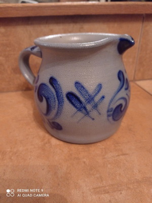 Ceramic jug used with design