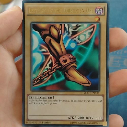 Exodia 5 cards 1st edition collectible like new