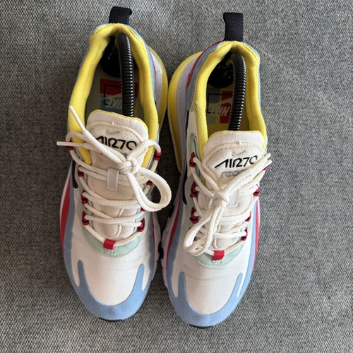 Nike Air Max 270 React Bauhaus sneakers size 39 used, multicolor