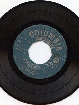 45 RPM Extended Play record used