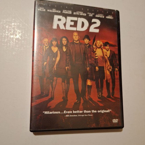 Red 2 movie CD used with Greek subtitles