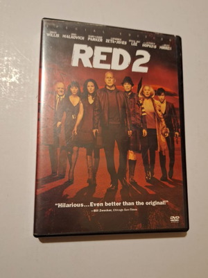 Red 2 movie CD used with Greek subtitles