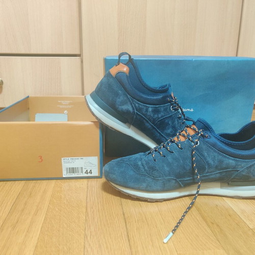 Pepe Jeans Boston Treck sneakers EU 44, blue Seamarine