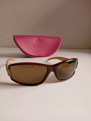 Escada sport women's sunglasses used, beige brown