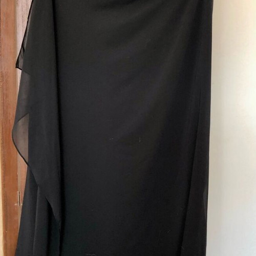 Vintage Silk Skirt Black, Like New, Valentina Kuwait