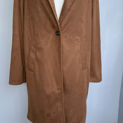 S.Oliver coat like new, camel color, size 38