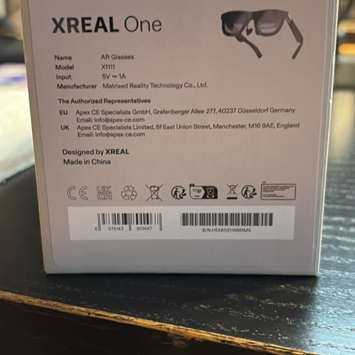 XREAL One X111 augmented reality glasses like new