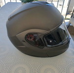 MT Optimus SV Matt Black Κράνος Μηχανής Flip-Up Small σαν καινούργιο με Sunvisor