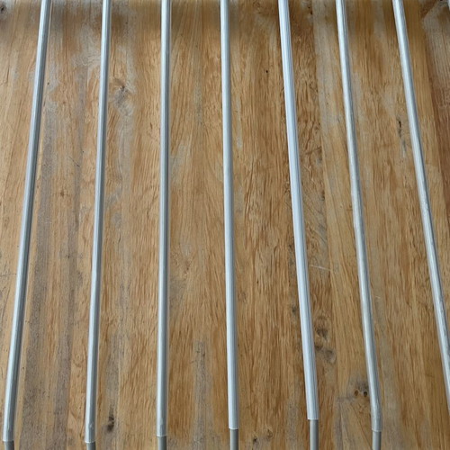 Komplement IKEA 18079 sliding metal wardrobe rack for pants organization