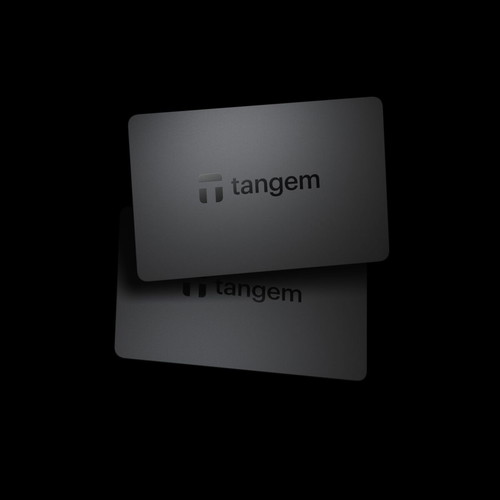 Tangem hardware cryptocurrency wallet new, 2 cards
