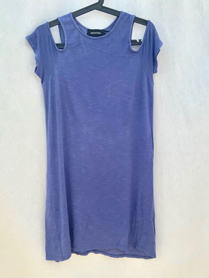 Mini dress Minkpink blue purple used, open shoulders, size S-M