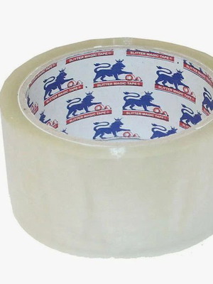 Magic Tape packing tape 6 pieces transparent and brown new