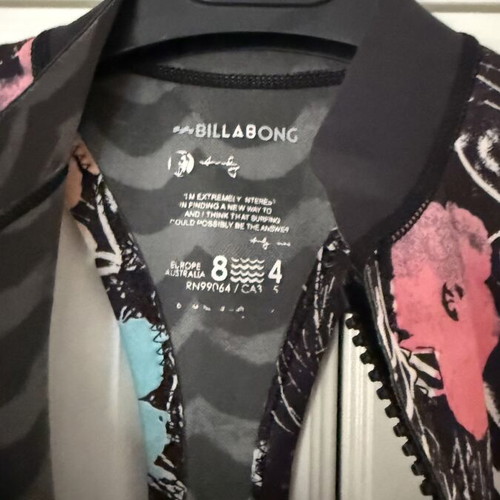 Billabong LAB x Andy Warhol Limited Edition Springsuit size S like new