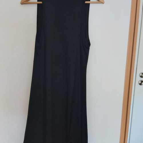 Women's black long dress like new, RENI LEZA